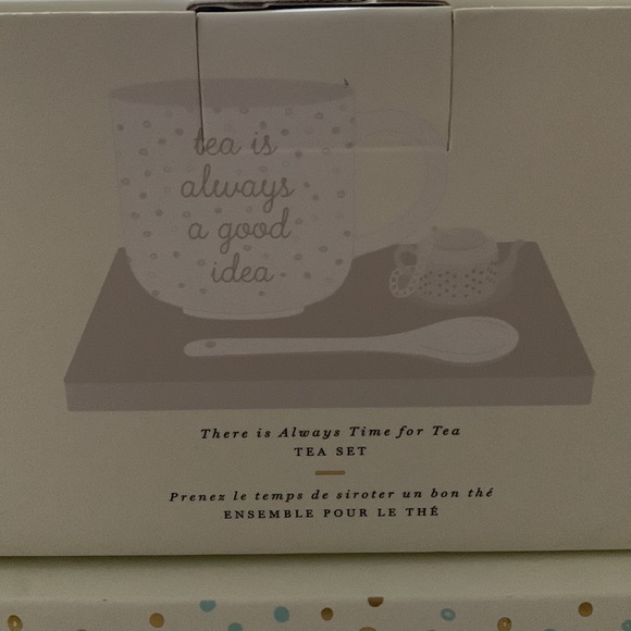 Indigo “Tea is always a good idea” Tea Set - Picture 7 of 7